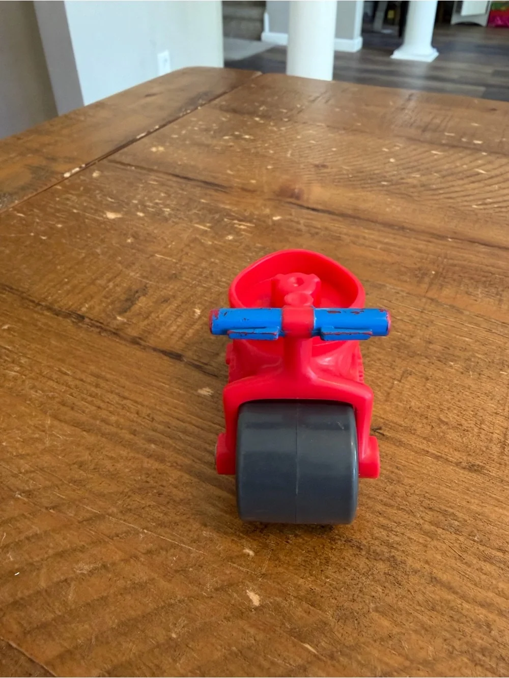 Fisher Price Little People red bicycle as is